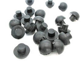 Push-In Mushroom Shaped Rubber Feet  5/16&quot; Hole x 5/8&quot; OD x 5/16&quot; Height - £9.18 GBP+