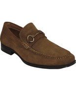 Men&#39;s Shoes Steve Madden Soft Suede Leather upper Slip on GADDIS Tobacco... - $183.02 CAD