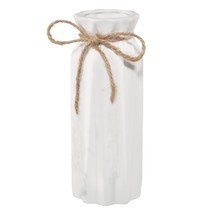 White -Flower VaseDried Flower Vase For Modern Home Decor, Fit For Foyer Living  - £22.48 GBP