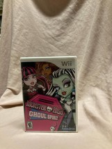 Monster High Ghoul Spirit For Nintendo Wii CIB  - £11.61 GBP