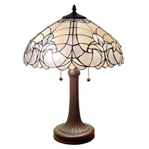 24" Dark Brown Metal Two Light Candlestick Table Lamp With Dark Brown Shade - €231,54 EUR