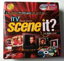 Tv Scene It? The DVD Board Game TV Deluxe Edition (DVD/HD Video Game) SceenLife - £10.99 GBP