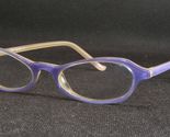 Lunettes Uniques Rares Big Wave 2044 07 Lavande-Bleu / Lilas / Olive 45-... - $49.75