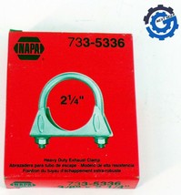 733-5336 New NAPA Heavy Duty Exhaust Clamp 2 1/4 inch 3/8 Saddle Hanger - £7.47 GBP