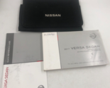 2017 Nissan Versa Sedan Owners Manual Handbook Set with Case OEM F04B23059 - $22.27