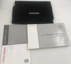 2017 Nissan Versa Sedan Owners Manual Handbook Set with Case OEM F04B23059 - £17.44 GBP