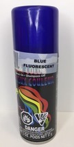 Temporary Blue Fluorescent Hair Color Spray In Shampoo Out 2 oz Cheer Sports - £5.53 GBP