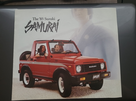 Vintage 1985 Suzuki Samurai Brochure Canada - $10.02
