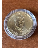 WLLIAM HENRY HARRISON PRESIDENTIAL DOLLAR  1-COIN NEVER CIRCULATED - $5.00