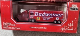 1995 Ken Schrader Budweiser #25 Transporter 1/87 Nascar Racing Champions - $22.00