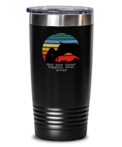 20 oz Tumbler Stainless Steel 
 Funny And She Lived Happily Ever After Horse  - £23.68 GBP