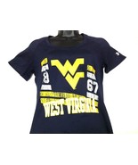 Under Armour West Virginia Mountaineers Shirt Top Womens Sz S Sm Heat Ge... - £22.75 GBP