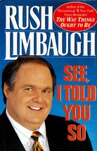 See, I Told You So by Rush Limbaugh / 1993 1st Edition Hardcover - £1.78 GBP