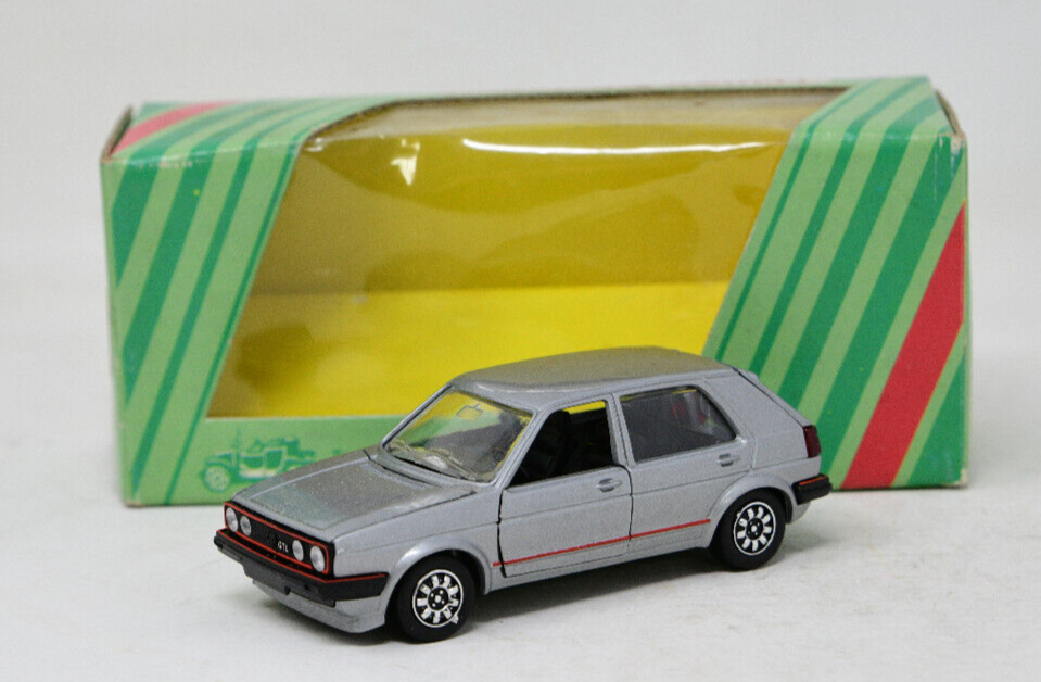 Primary image for Schabak Modell Silver Golf Volkswagen VW #1008  1:43 Scale Germany
