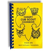 Cub Scout Cookbook Pack 270 Western Pennsylvania North Huntingdon Vintage 1978 - £10.17 GBP