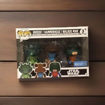 Funko Pop! Star Wars Greedo, Hammerhead, Walrus Man 3-Pack Walmart Exclusive - $13.99