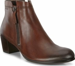 Ecco Shape M 35 Women&#39;s Leather Ankle Boot, Bison Color, Sz.9-9.5(US) 40 EU. NIB - £59.01 GBP