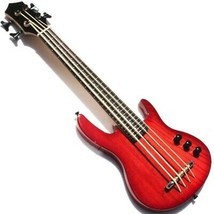 MiNi 4string ukulele electric bass with red color - £127.59 GBP
