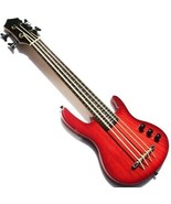 MiNi 4string ukulele electric bass with red color - £125.08 GBP