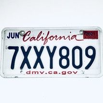 2021 United States California Lipstick Passenger License Plate 7XXY8009 - £13.23 GBP