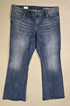 Gap 1969 Perfect Boot Women’s 33s  Denim Jeans Low-rise Light Wash 38x30  - $18.47