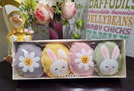 Easter Pastel Bunny Rabbit Flowers Egg Garland Mantel Home Decor 6FT - £23.36 GBP