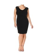 Ralph Lauren Women&#39;s Beaded Cowl Neck Cocktail Dress, 16, Black - £59.95 GBP