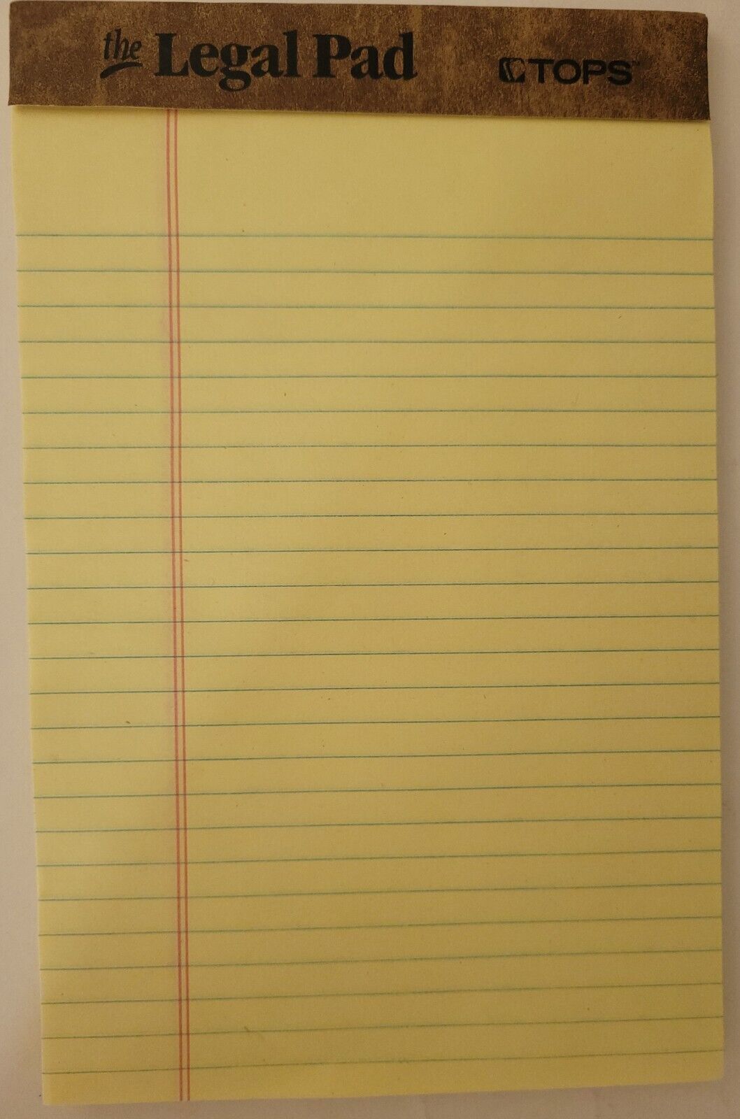 Yellow Ruled Legal Pads, 5&quot;x8&quot; 50 Sheets/Pad - $3.26