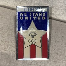 Olympics 9-11-2001 We Stand United Olympic Hat Lapel Tac Pin - £1.54 GBP
