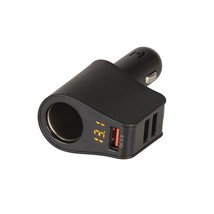 Powertech Powertech USB and Voltmeter Car Cigarette Lighter Adaptor - £35.13 GBP