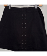 Express Black Lace-Up Skater Skirt - $27.50 CAD