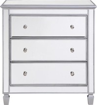 Bedside Cabinet Nightstand Contemporary Brushed Steel Silver Clear Solid Wood - £926.45 GBP