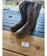 Ariat® Children&#39;s Quickdraw VentTEK™ Distressed Tan Boots 10044485 Size 5.0 - $133.13 CAD