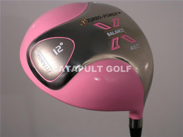 New Women Lady Pink Driver Woods Golf Club Graphite 570 - £91.07 GBP