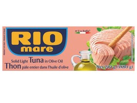 12 Cans of Rio Mare Solid Light Tuna in Olive Oil 80g Each -Free Shipping - $62.89