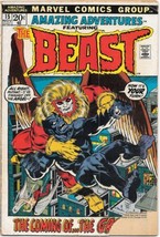 Amazing Adventures Comic Book #15 New Beast Marvel Comics 1972 GOOD+ - £6.89 GBP
