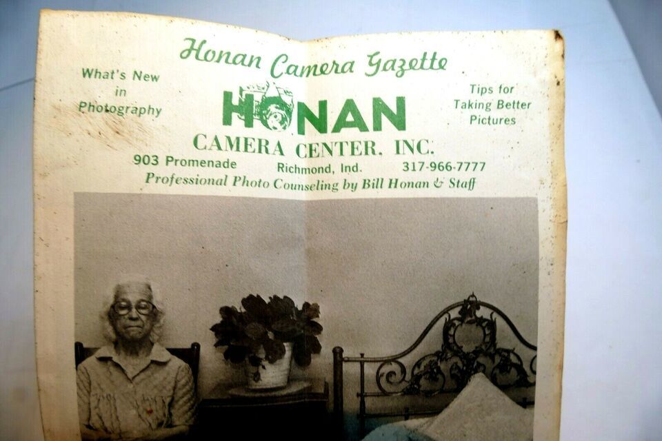 Honan Camera Gazette vintage 1980&#39;s tips for better pictures - $12.84
