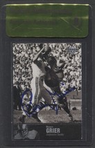 ROSEY GRIER SIGNED 1997 UD LEGENDS CARD #109 RAMS GIANTS HOF AUTO BECKET... - $1,103.54 MXN