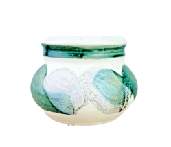 Kravec Studios Candleholder Pottery Leaves - £18.61 GBP