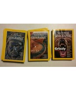 039 Lot of 16 National Geographic Magazines Various Years 1990&#39;s 2000&#39;s - £47.17 GBP