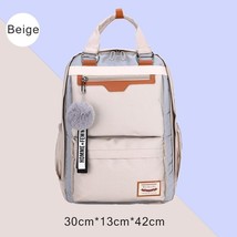 2022 New fashion cute Backpack Girls For Middle School Students Travel Shoulder  - £39.68 GBP