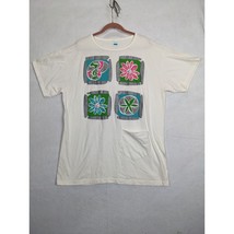 Vintage Beach Bound Graphic T-Shirt Cover Up Pocket One Size Single Stitch - $49.68