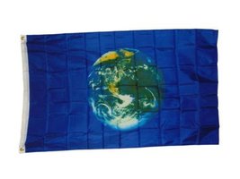 Moon Knives 2x3 Earth Planet Flag 2x3 House Banner Brass Grommets fade resistant - $4.44