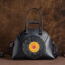 Winter 2022 New  Handbags Women Bags Designer Retro Leather Handmade Embossed Co - £103.06 GBP