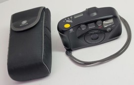 VTG Minolta Freedom Action Zoom 35mm Film Point &amp; Shoot Camera w/ Case Tested - £19.32 GBP