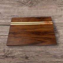 Handcrafted Cutting Board 9x12 Walnut Maple Utility Kitchen Essential - $828.12 MXN