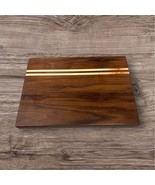 Handcrafted Cutting Board 9x12 Walnut Maple Utility Kitchen Essential - $828.12 MXN
