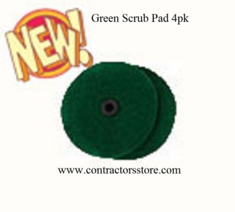 Gloss Boss Mini Green Scrub Pad 4 Pack Hard Floors  - £35.37 GBP
