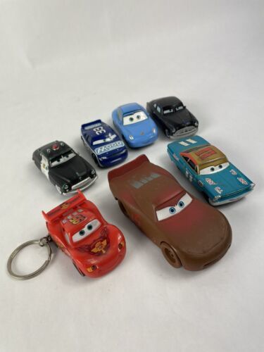 Primary image for Lot of 7: DISNEY PIXAR CARS Thunder Hollow Demolition Derby  Rare Cars