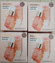 4 Pack of Biossance Radiantly Rose Duo Mini Vitamin C Rose Oil &amp;Lip Balm... - £22.96 GBP